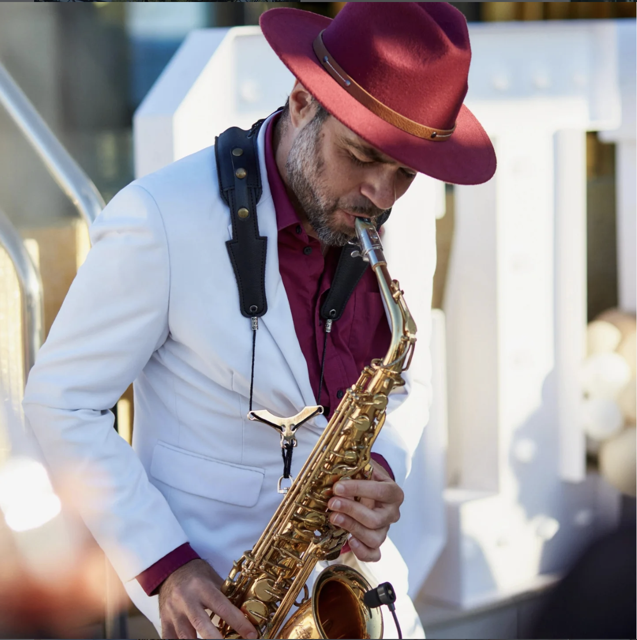 Daniele Mancini sax live wedding Italy
